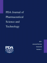 PDA Journal of Pharmaceutical Science and Technology: 65 (1)