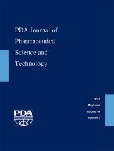 PDA Journal of Pharmaceutical Science and Technology: 69 (3)