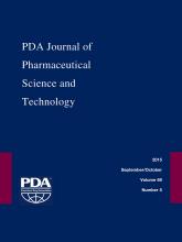 PDA Journal of Pharmaceutical Science and Technology: 69 (5)