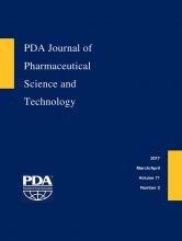 PDA Journal of Pharmaceutical Science and Technology: 71 (2)