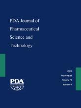 PDA Journal of Pharmaceutical Science and Technology: 73 (4)