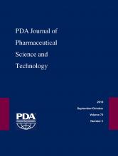 PDA Journal of Pharmaceutical Science and Technology: 73 (5)