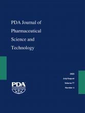 PDA Journal of Pharmaceutical Science and Technology: 77 (4)